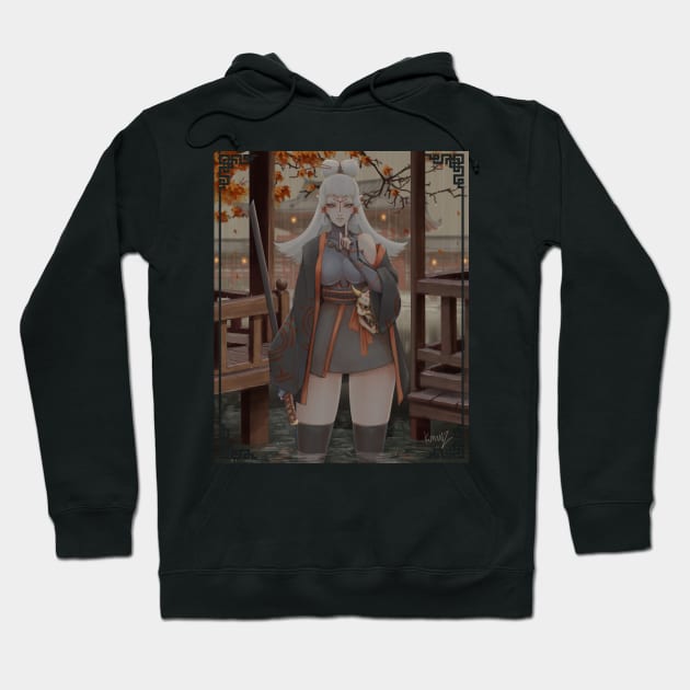 Village girl - Lake Hoodie by Kumanz